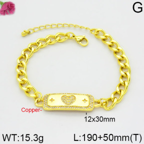Fashion Copper Bracelet  F2B400281vhha-J111