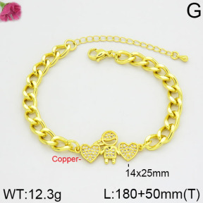 Fashion Copper Bracelet  F2B400287vhha-J111