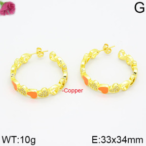 Fashion Copper Earrings  F2E400083ahlv-J111
