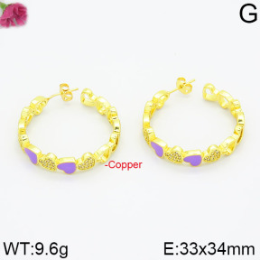 Fashion Copper Earrings  F2E400088ahlv-J111
