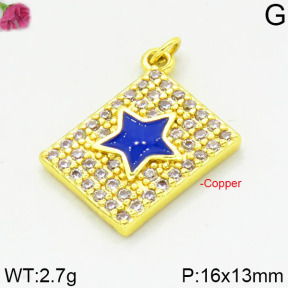 Fashion Copper Pendant  F2P300038bbml-J111