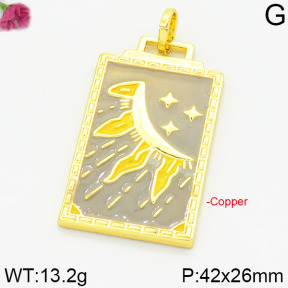 Fashion Copper Pendant  F2P300123vbpb-J111