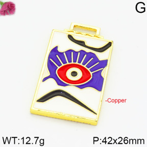 Fashion Copper Pendant  F2P300133vbpb-J111