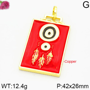 Fashion Copper Pendant  F2P300137vbpb-J111