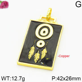 Fashion Copper Pendant  F2P300138vbpb-J111