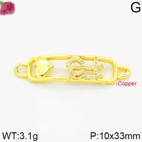 Fashion Copper Pendant  F2P400021vbmb-J111