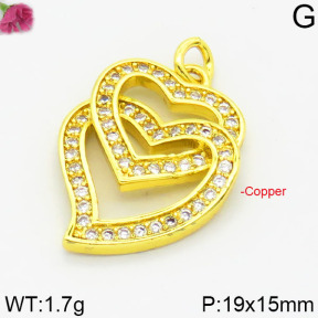 Fashion Copper Pendant  F2P400028vbmb-J111