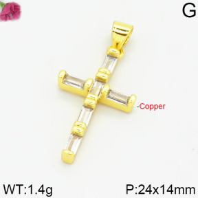 Fashion Copper Pendant  F2P400033vbll-J111
