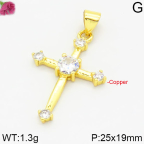 Fashion Copper Pendant  F2P400035vbmb-J111