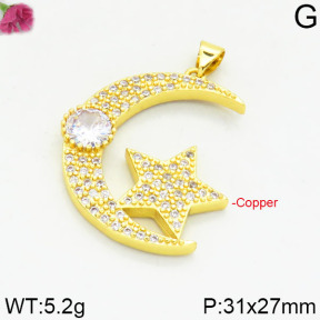 Fashion Copper Pendant  F2P400052vbpb-J111