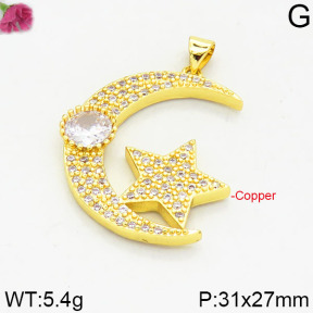 Fashion Copper Pendant  F2P400058vbpb-J111