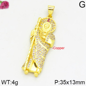 Fashion Copper Pendant  F2P400097bhva-J111