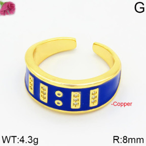 Fashion Copper Ring  F2R300294bbov-J111