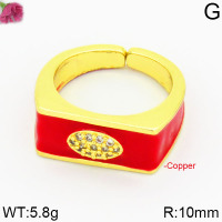 Fashion Copper Ring  F2R300318bbov-J111