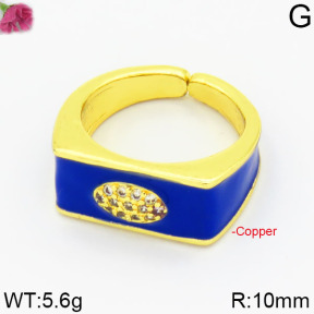 Fashion Copper Ring  F2R300322bbov-J111