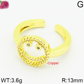 Fashion Copper Ring  F2R400245bbov-J111
