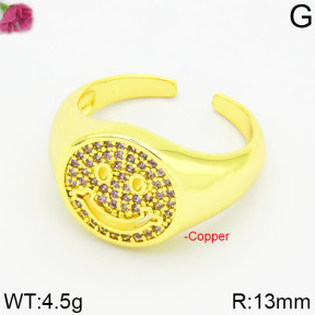 Fashion Copper Ring  F2R400246bbov-J111