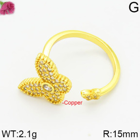 Fashion Copper Ring  F2R400255bbov-J111
