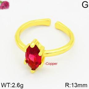 Fashion Copper Ring  F2R400274bbov-J111