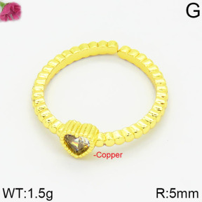 Fashion Copper Ring  F2R400277bbov-J111