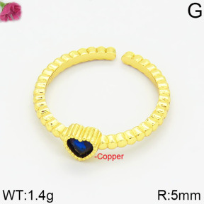Fashion Copper Ring  F2R400278bbov-J111