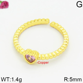 Fashion Copper Ring  F2R400280bbov-J111