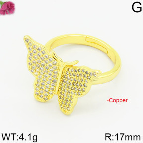 Fashion Copper Ring  F2R400297bhia-J111