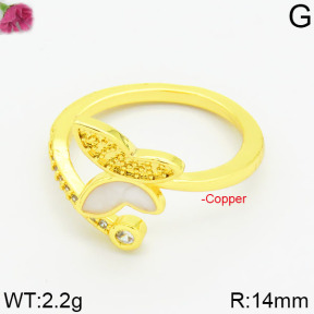 Fashion Copper Ring  F2R400302bbov-J111