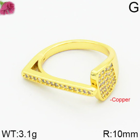 Fashion Copper Ring  F2R400306bbov-J111