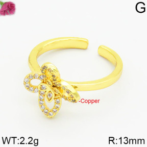Fashion Copper Ring  F2R400310bbov-J111