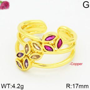 Fashion Copper Ring  F2R400327bhva-J111