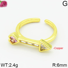 Fashion Copper Ring  F2R400333bbov-J111