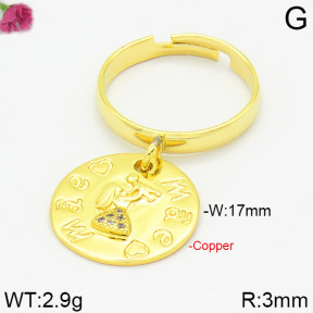 Fashion Copper Ring  F2R400357bhva-J134