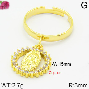 Fashion Copper Ring  F2R400360bhva-J134