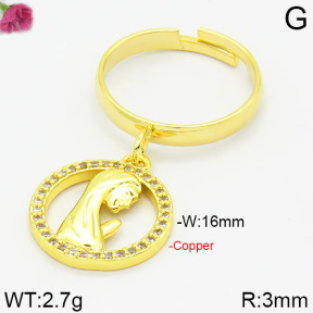 Fashion Copper Ring  F2R400364bhva-J134