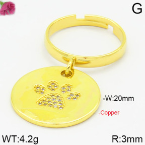 Fashion Copper Ring  F2R400366bhva-J134