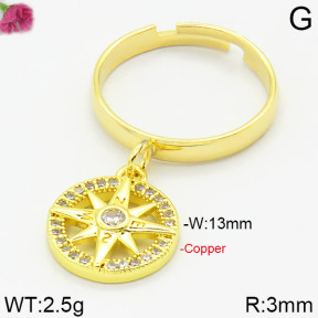 Fashion Copper Ring  F2R400367bhva-J134