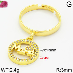 Fashion Copper Ring  F2R400369bhva-J134