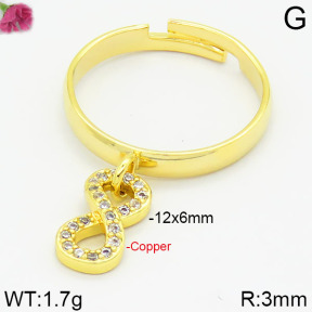Fashion Copper Ring  F2R400383bhva-J134
