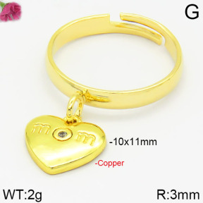 Fashion Copper Ring  F2R400384bbov-J134
