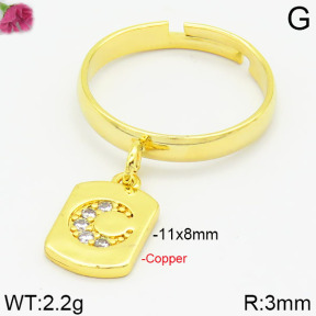 Fashion Copper Ring  F2R400391bhva-J134