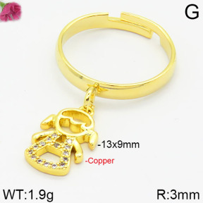 Fashion Copper Ring  F2R400393bhva-J134