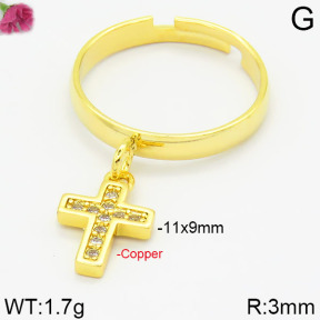 Fashion Copper Ring  F2R400397bhva-J134