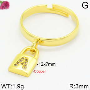 Fashion Copper Ring  F2R400398vbpb-J134