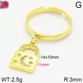Fashion Copper Ring  F2R400405bhva-J134