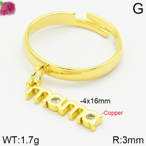 Fashion Copper Ring  F2R400413vbpb-J134
