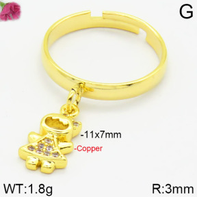 Fashion Copper Ring  F2R400414vbpb-J134