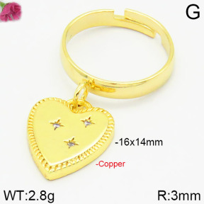 Fashion Copper Ring  F2R400425bhva-J134