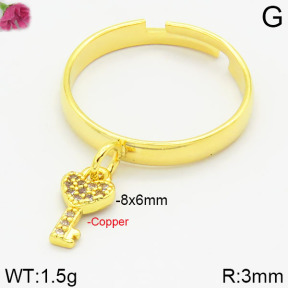 Fashion Copper Ring  F2R400427bhva-J134