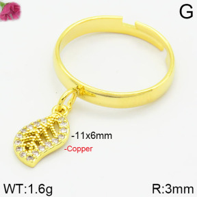 Fashion Copper Ring  F2R400431bhva-J134
